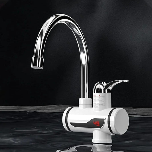 Instant electric heating water faucet