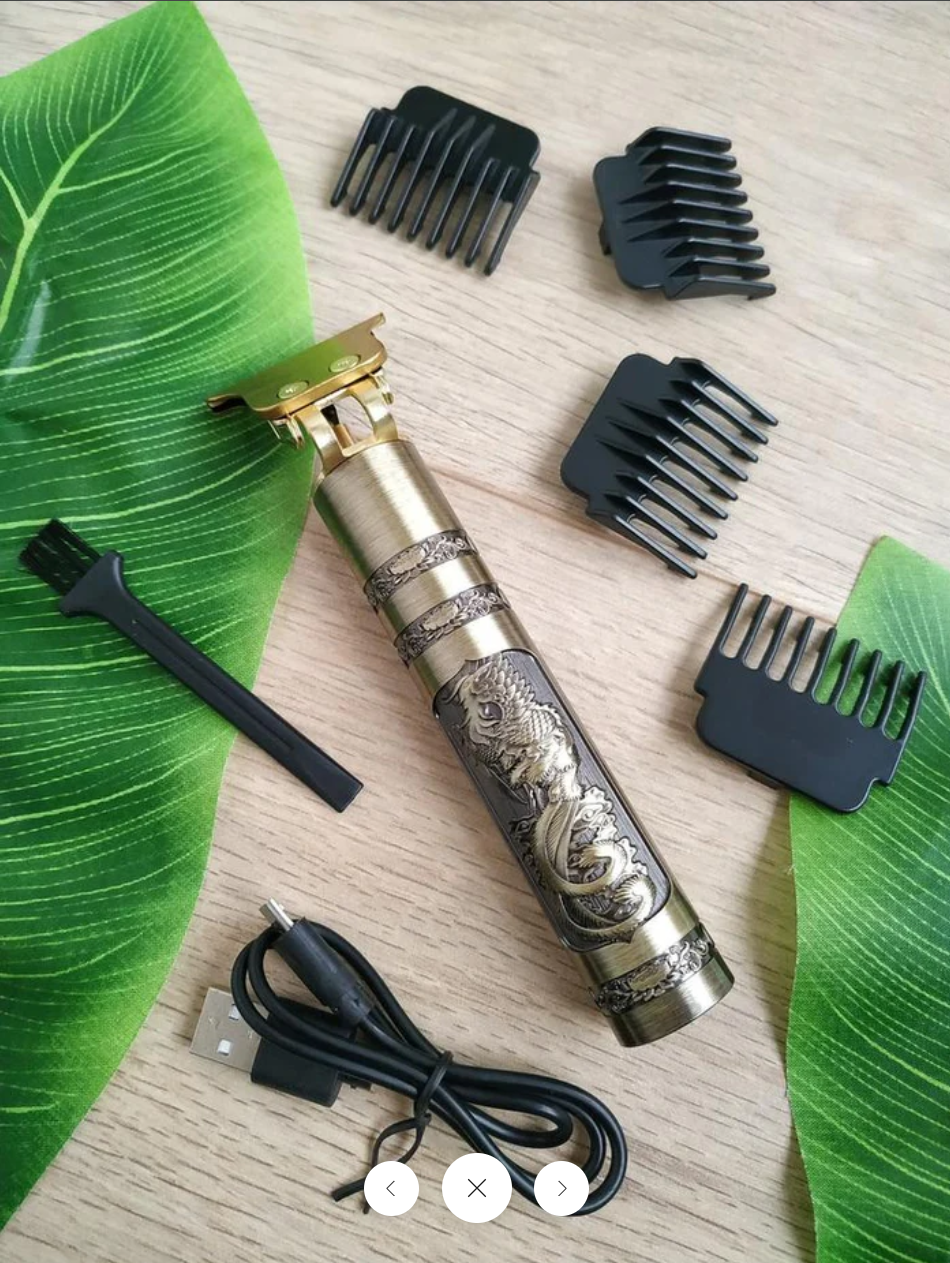 Golden blade buddha copper metal trimmer