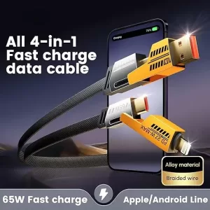 Accede 4-in-1 100W Fast Charging Cable