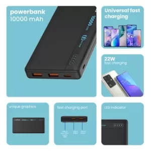 Major 10000mAH 20W PD Powerbank